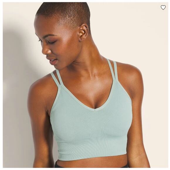 SOMA SPORT Longline Bra with Strappy Back XXL olive green - Picture 1 of 6